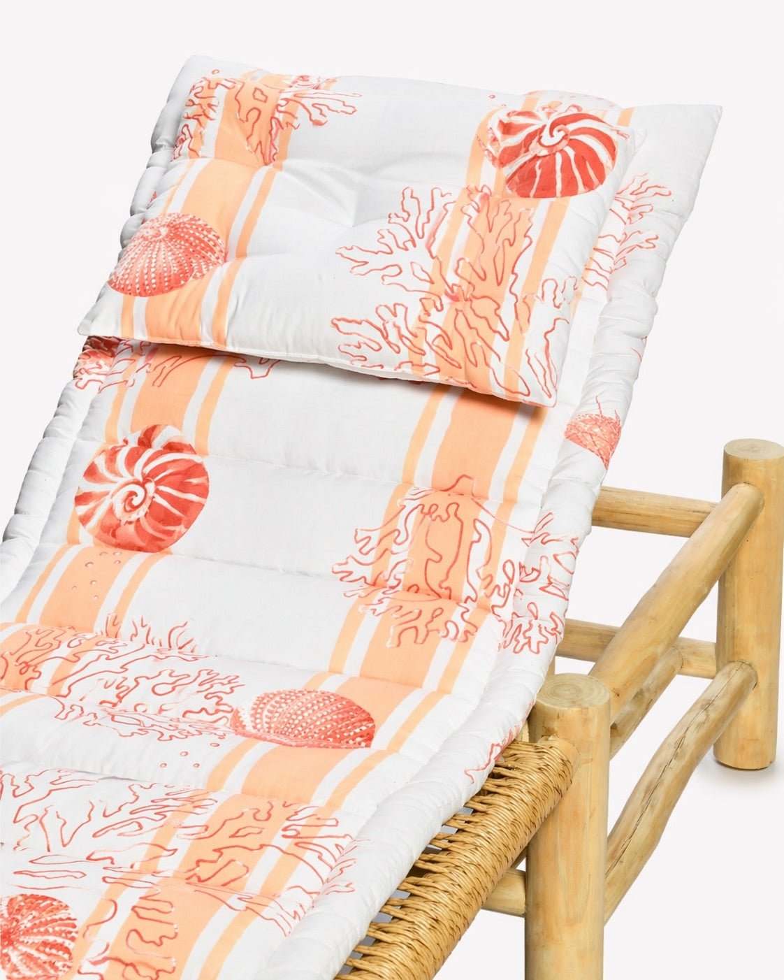 MATELAS DE PLAGE À ROULER AVEC COUSSIN - Marinette Saint-Tropez