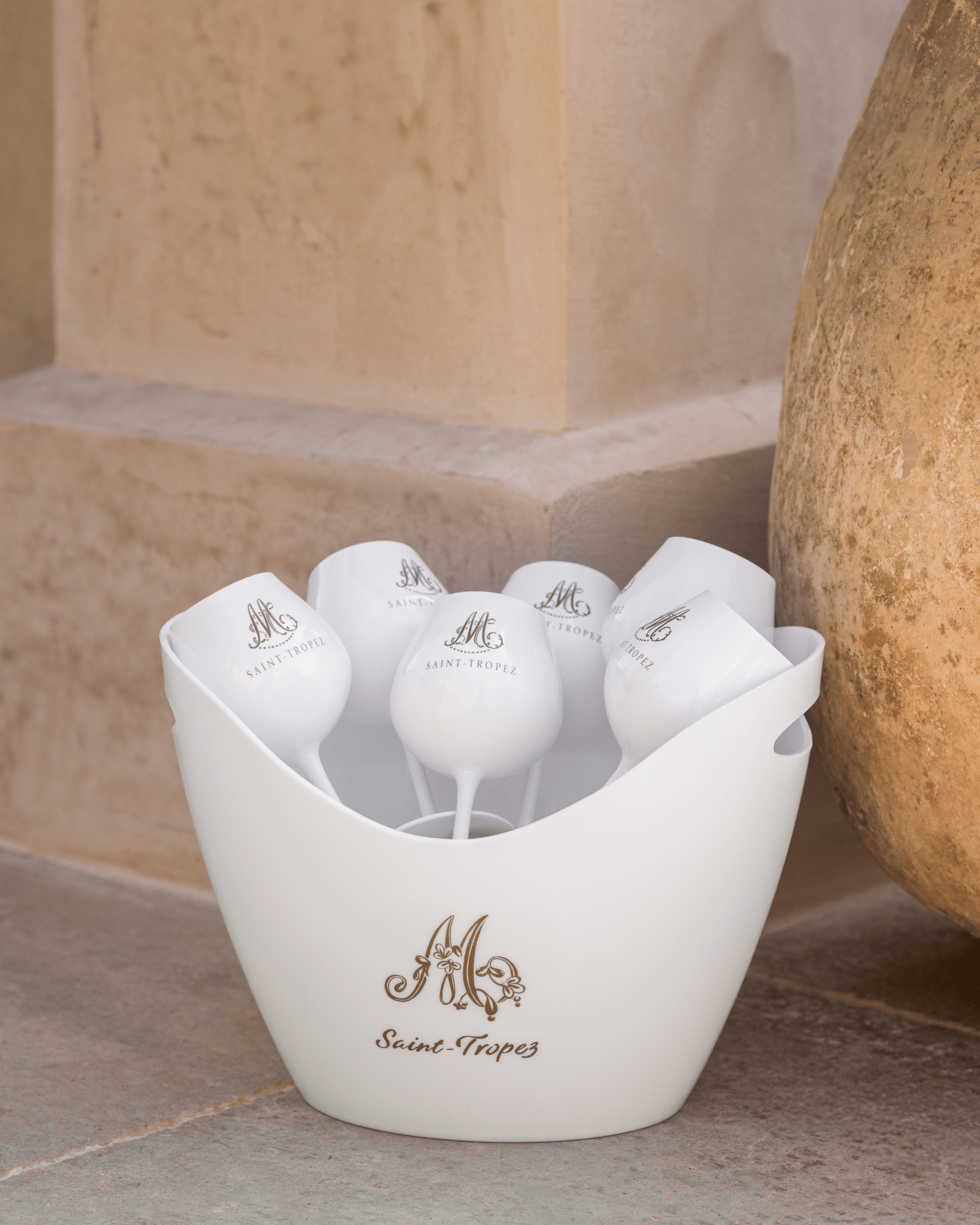 Seaux à glace & Verres - Marinette Saint-Tropez