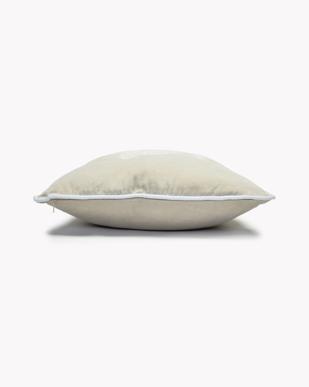 Coussin Velours Tortue Tuftée