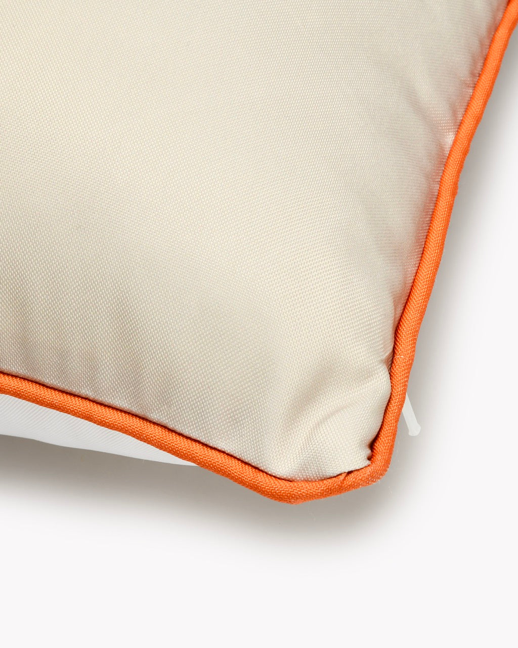 Coussin d'Extérieur Déperlant Corail — Motif Imprimé
