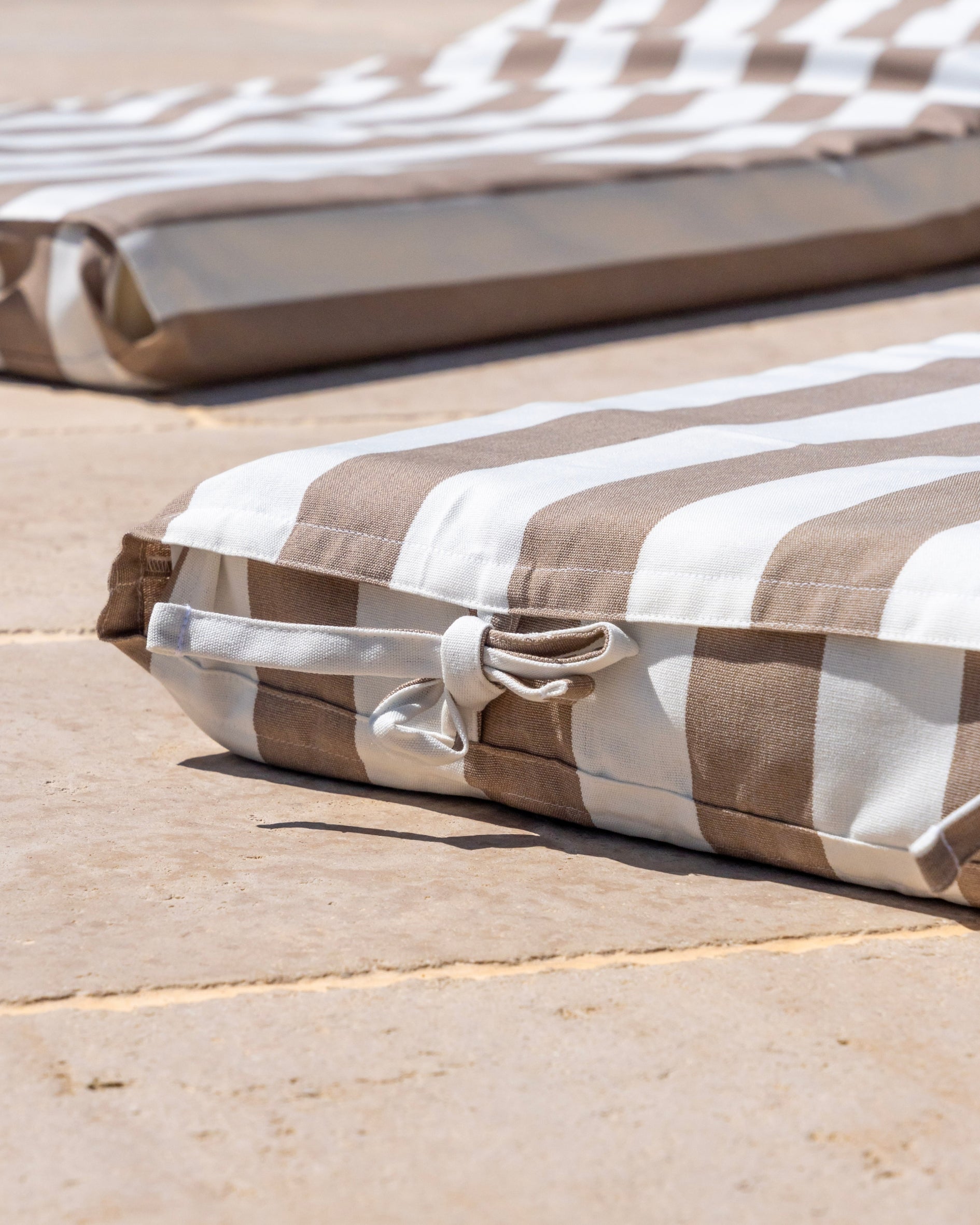 PACK DUO - 2 matelas de piscine complets rayures