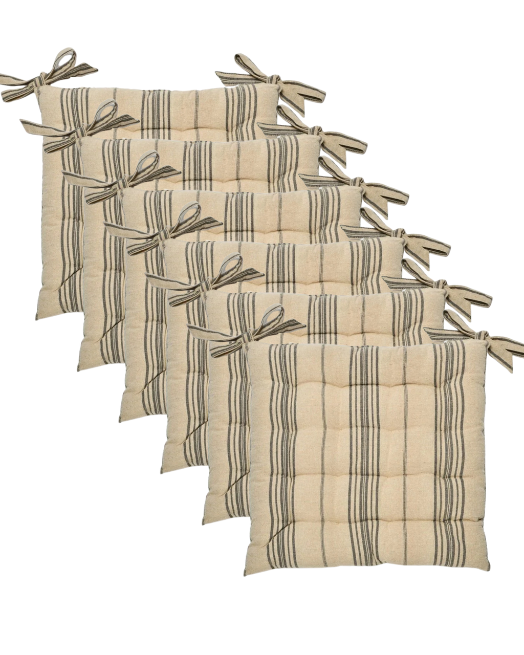 Lot de 6 galettes de chaise Patio