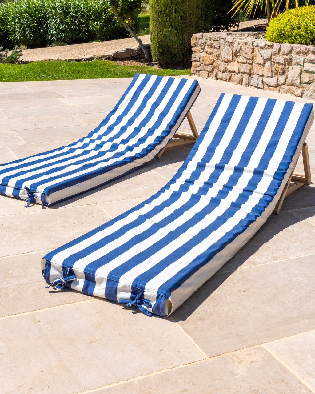 PACK DUO - 2 matelas de piscine complets rayures