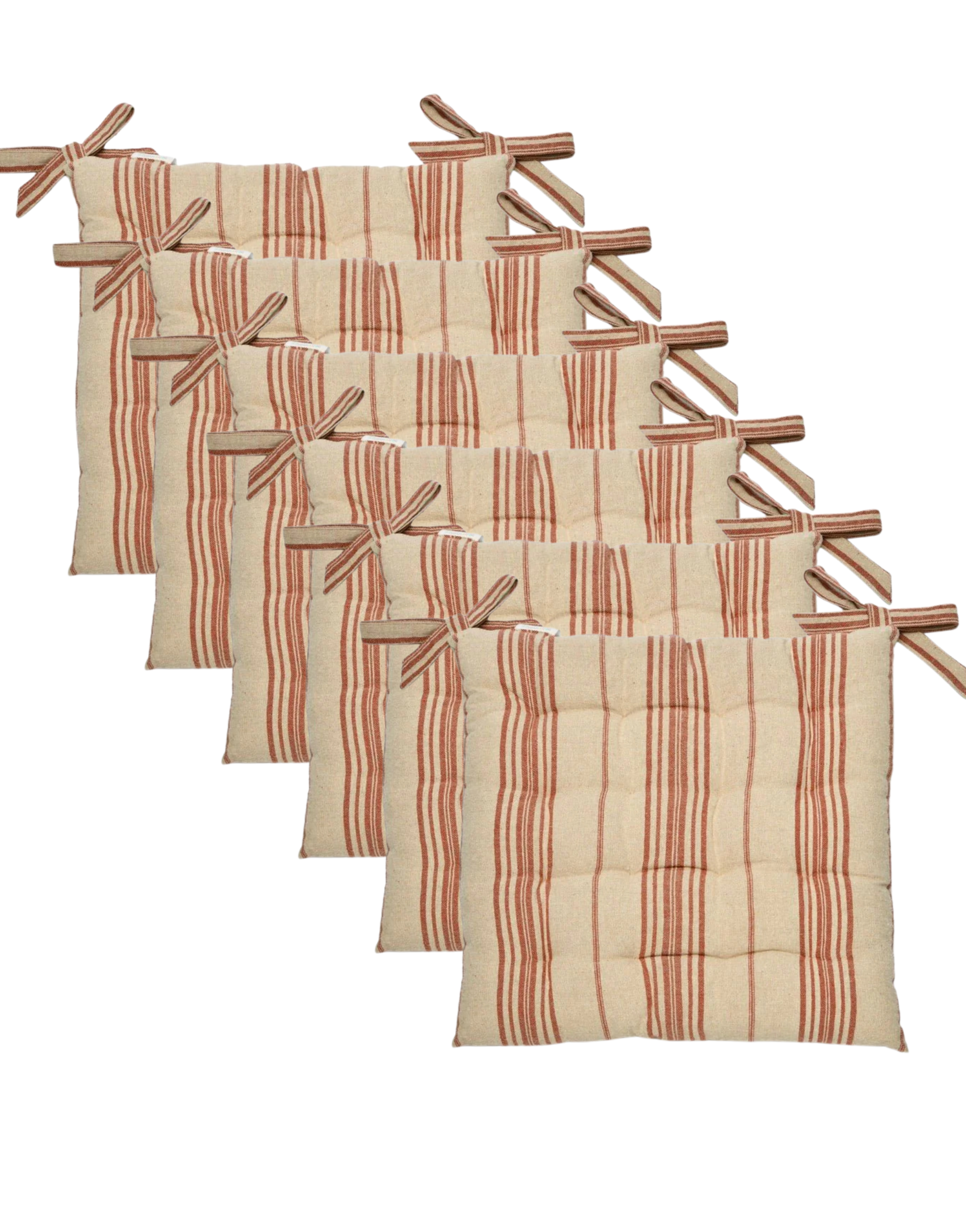 Lot de 6 galettes de chaise Patio