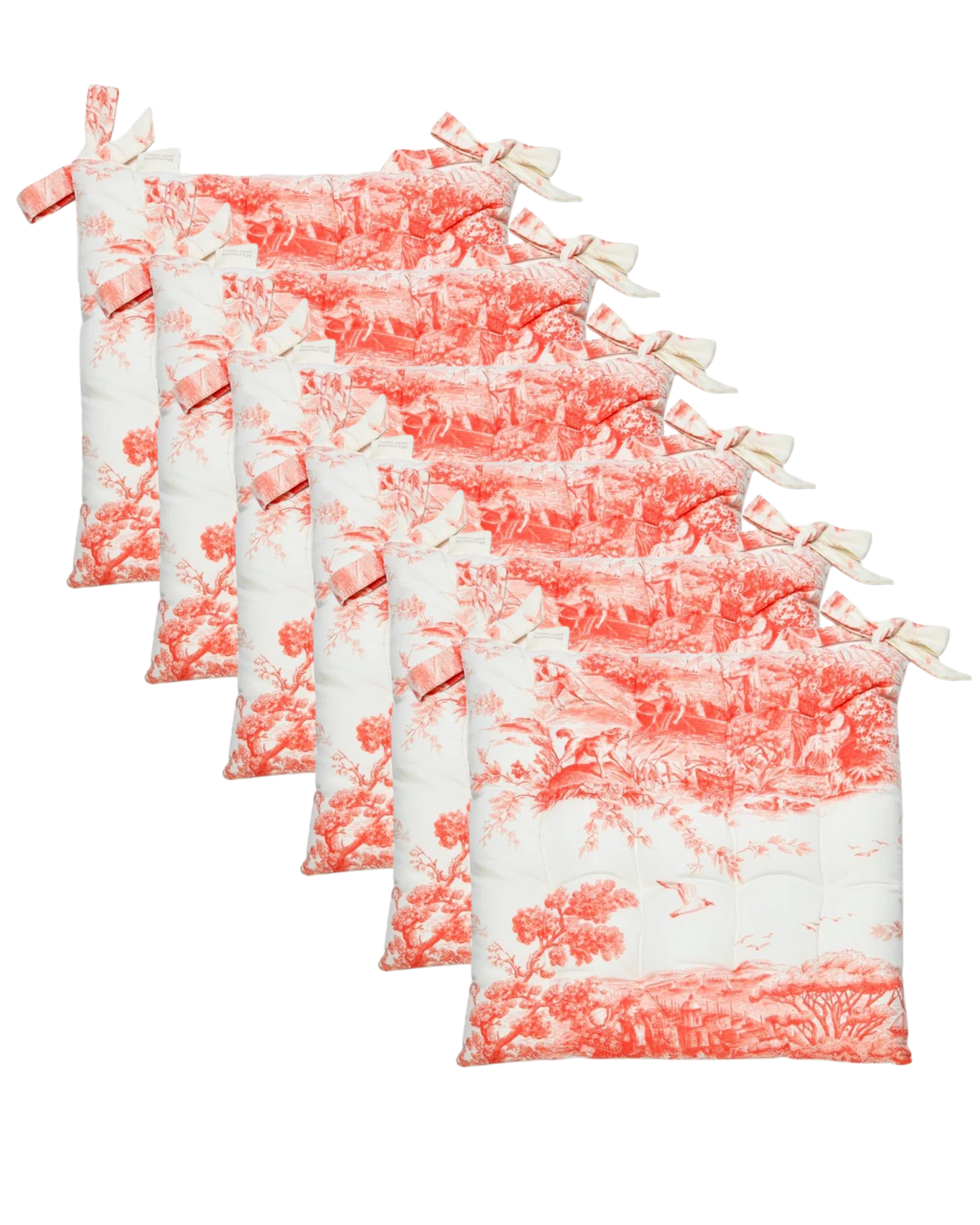Lot de 6 galettes de chaise Infinity