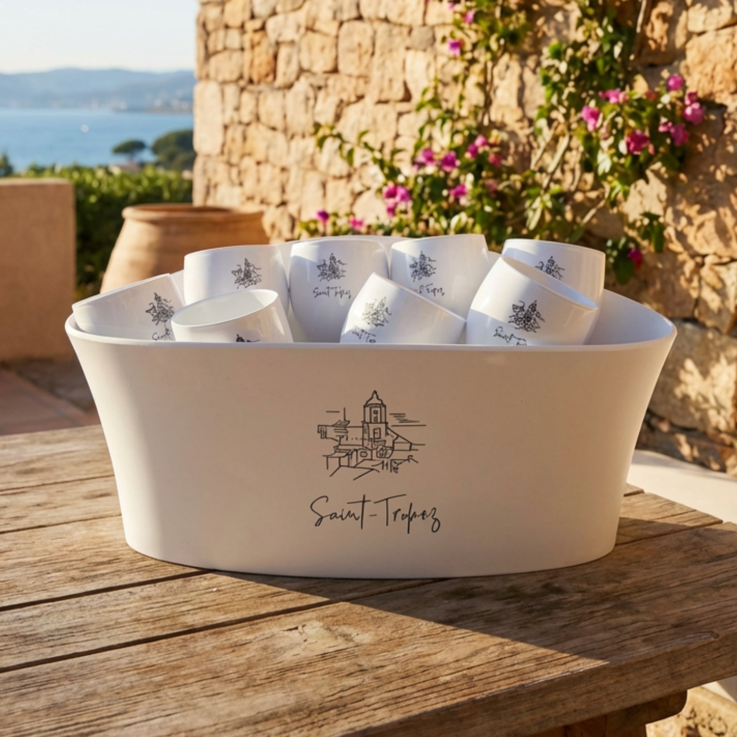 Pack Citadelle Saint-Tropez – Seau 12 L + 12 verres 27 cl (Édition spéciale)