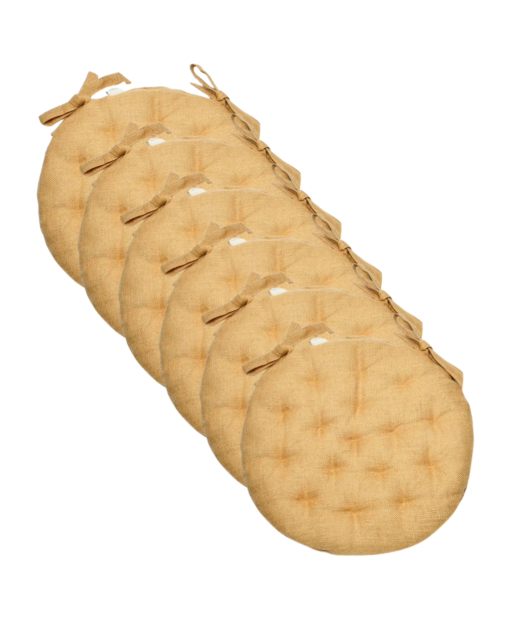 Lot de 6 galettes de chaise Bristol