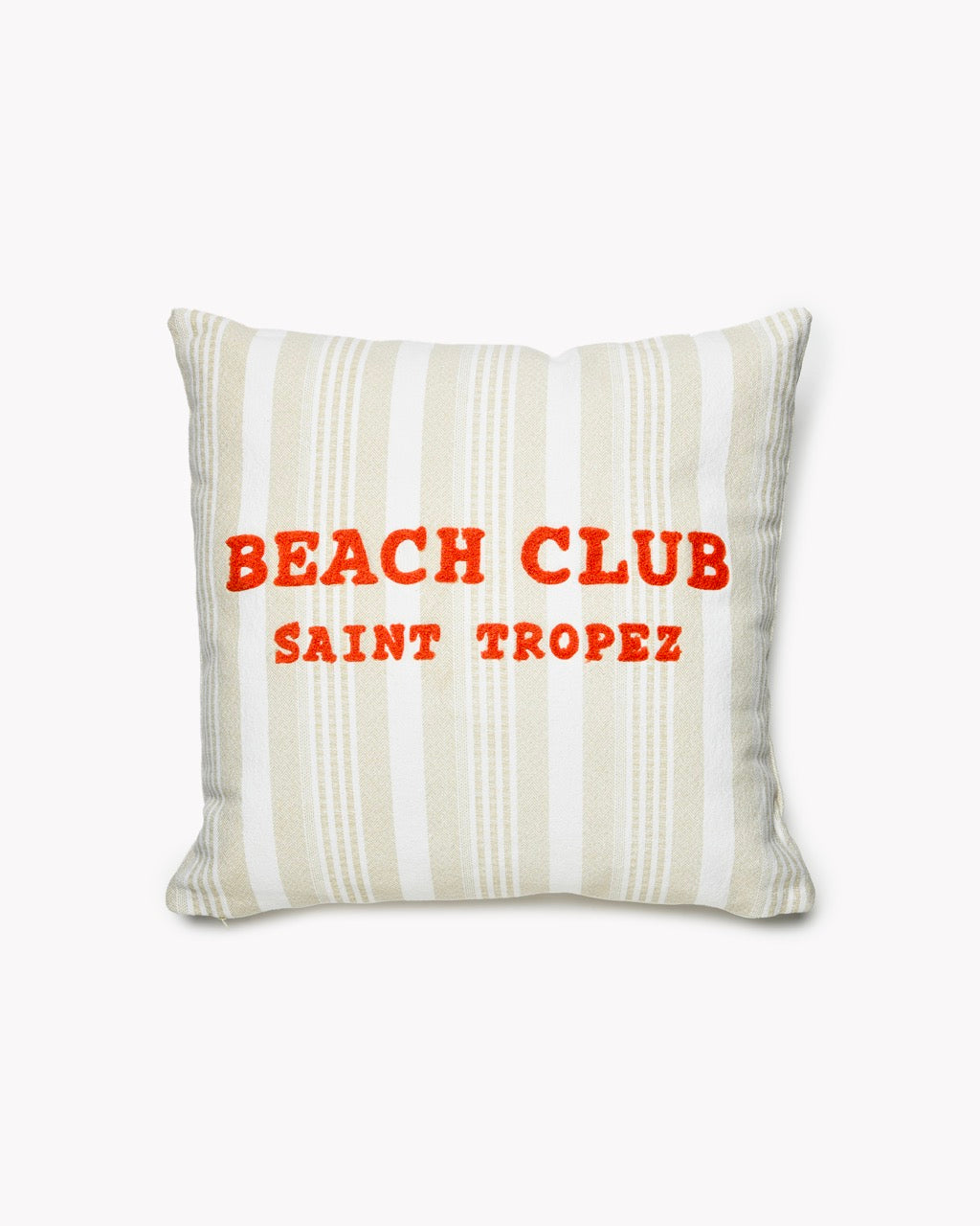 Coussin Beach Club — Rayures Bayadère
