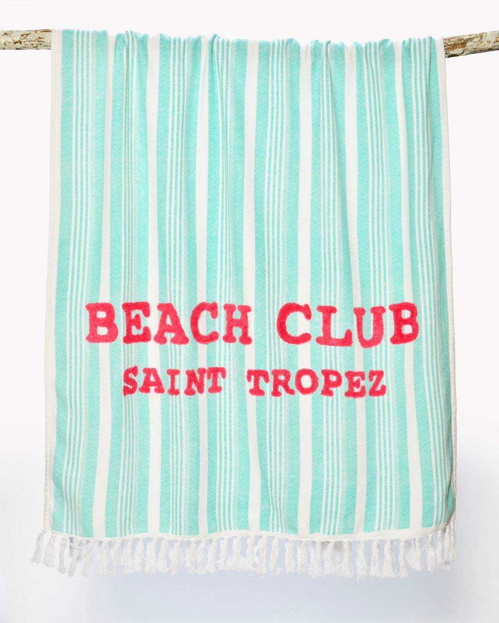 Fouta Bayadère Tufté Rayures