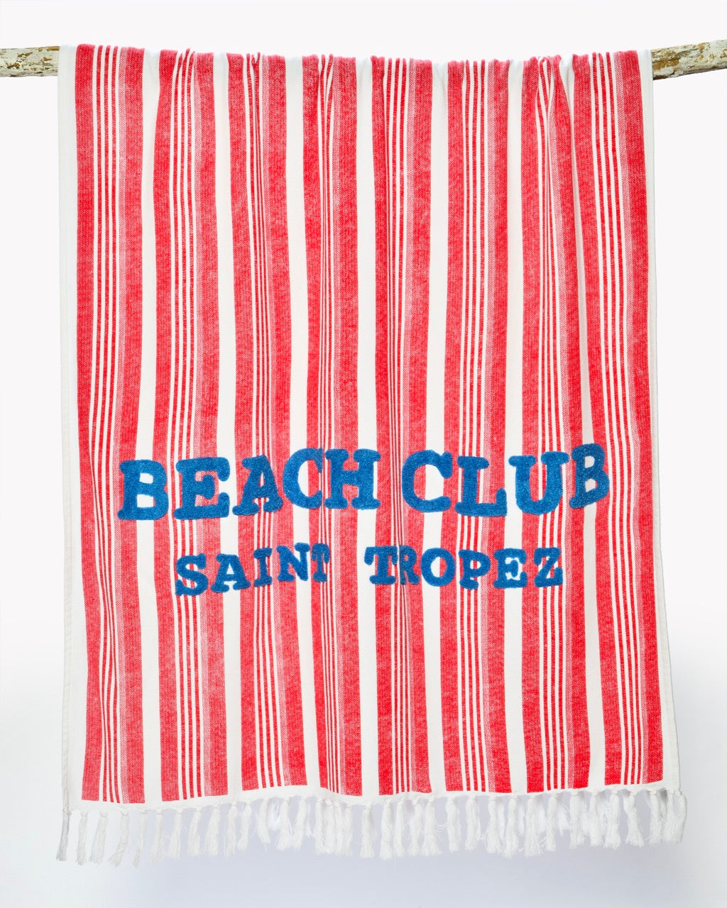 Fouta Bayadère Tufté Rayures