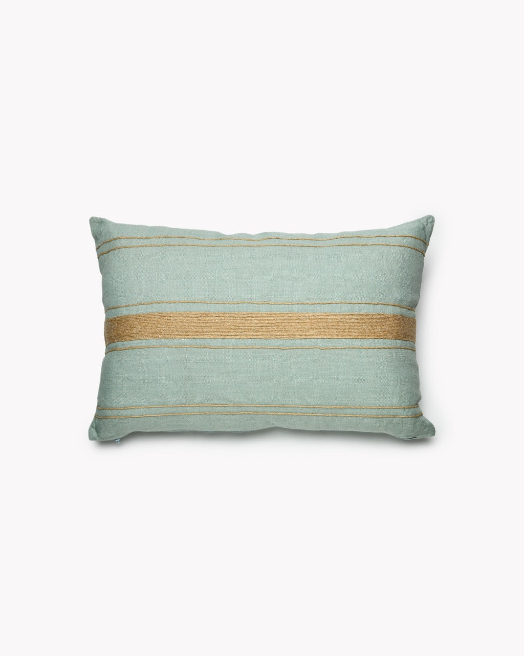 Coussin Rectangle Lin PAVILLON Tissé Rayures