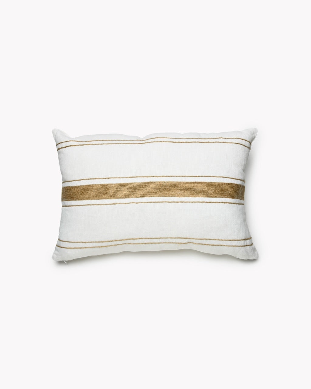 Coussin Rectangle Lin PAVILLON Tissé Rayures