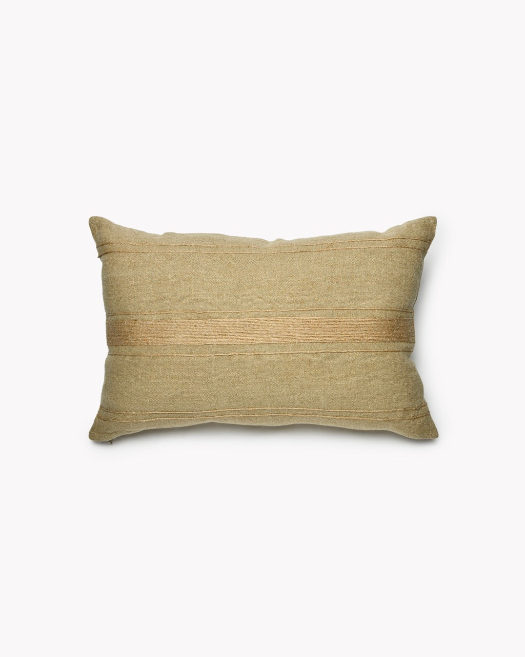 Coussin Rectangle Lin PAVILLON Tissé Rayures