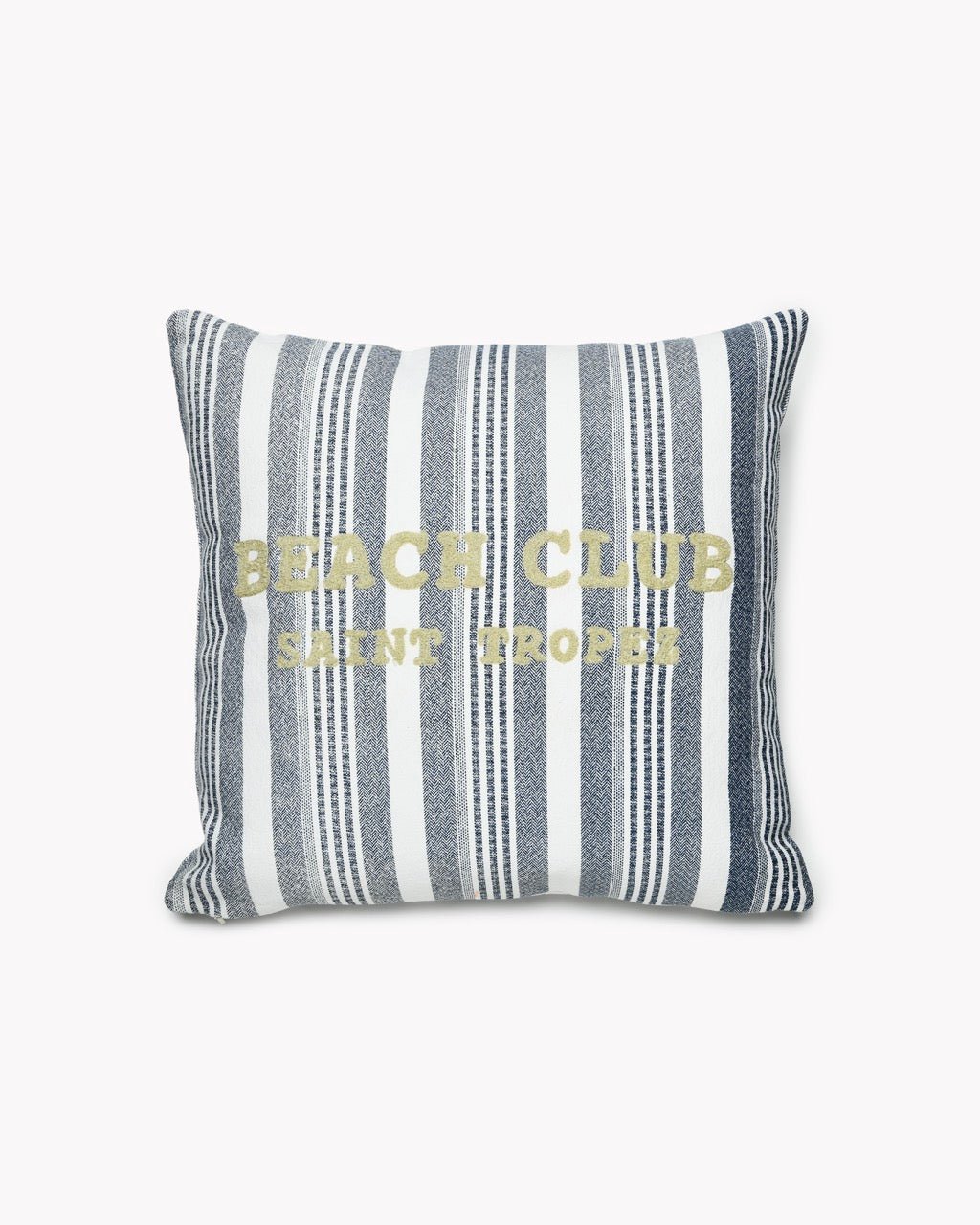 Coussin Beach Club — Rayures Bayadère - Marinette Saint-Tropez