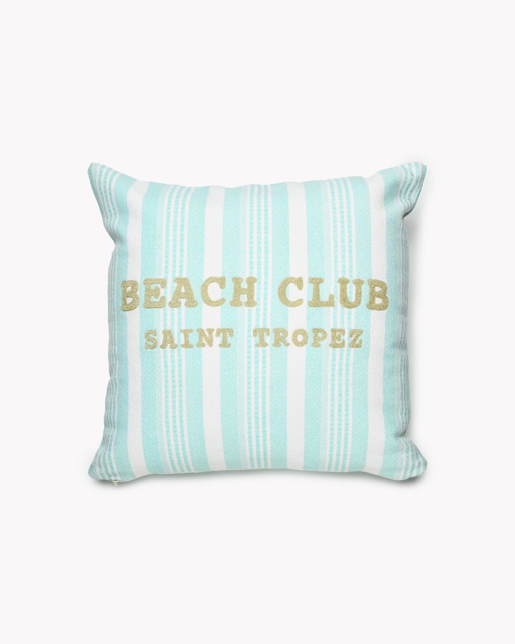 Coussin Beach Club — Rayures Bayadère - Marinette Saint-Tropez