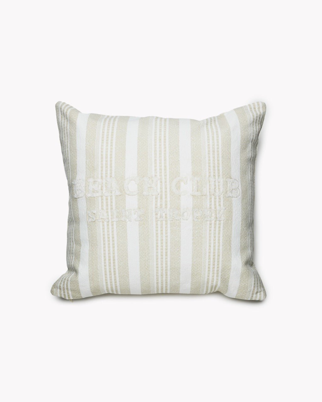 Coussin Beach Club — Rayures Bayadère - Marinette Saint-Tropez