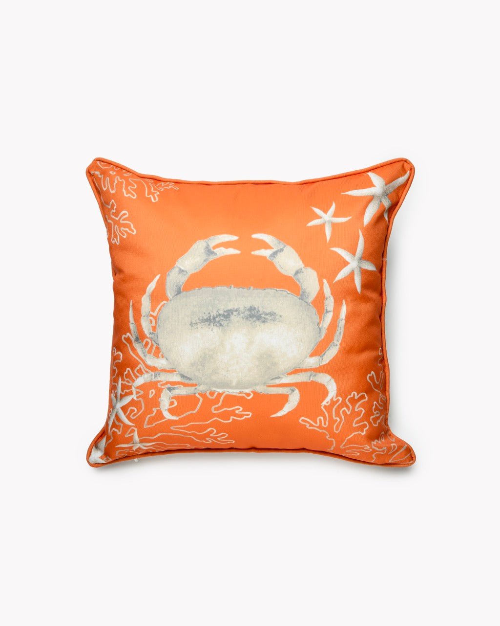 Coussin d'Extérieur Crabe Déperlant 50×50 cm - 3 Coloris - Marinette Saint - Tropez