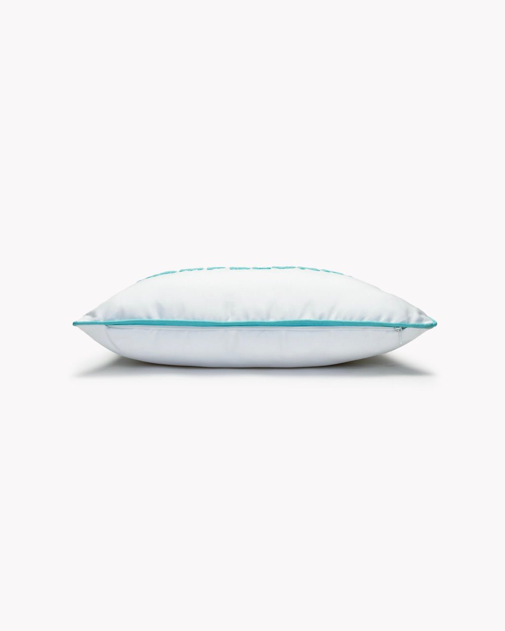 Coussin d'Extérieur Déperlant PAMPELONNE — Texte Tufté - Marinette Saint - Tropez