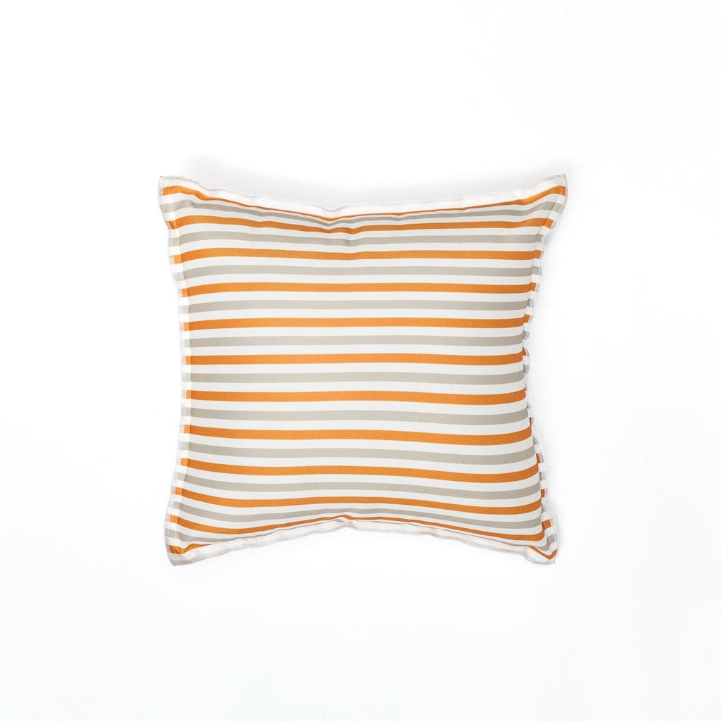 Coussin d'extérieur Mistral rayé déperlant petit - Marinette Saint - Tropez