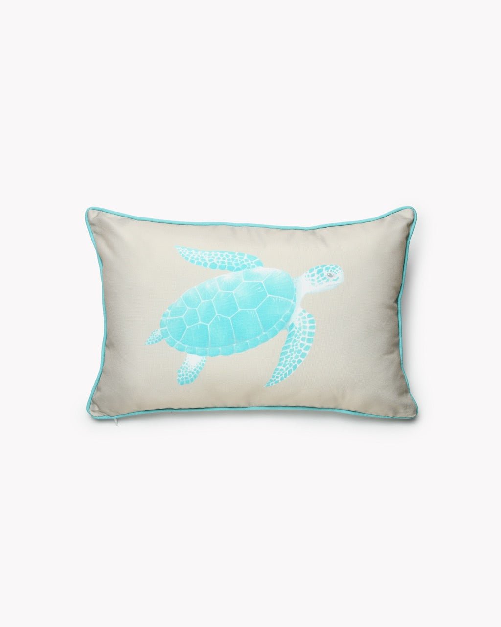 Coussin Rectangle d'Extérieur TORTUE Déperlant 40×60 cm - 3 Coloris - Marinette Saint - Tropez