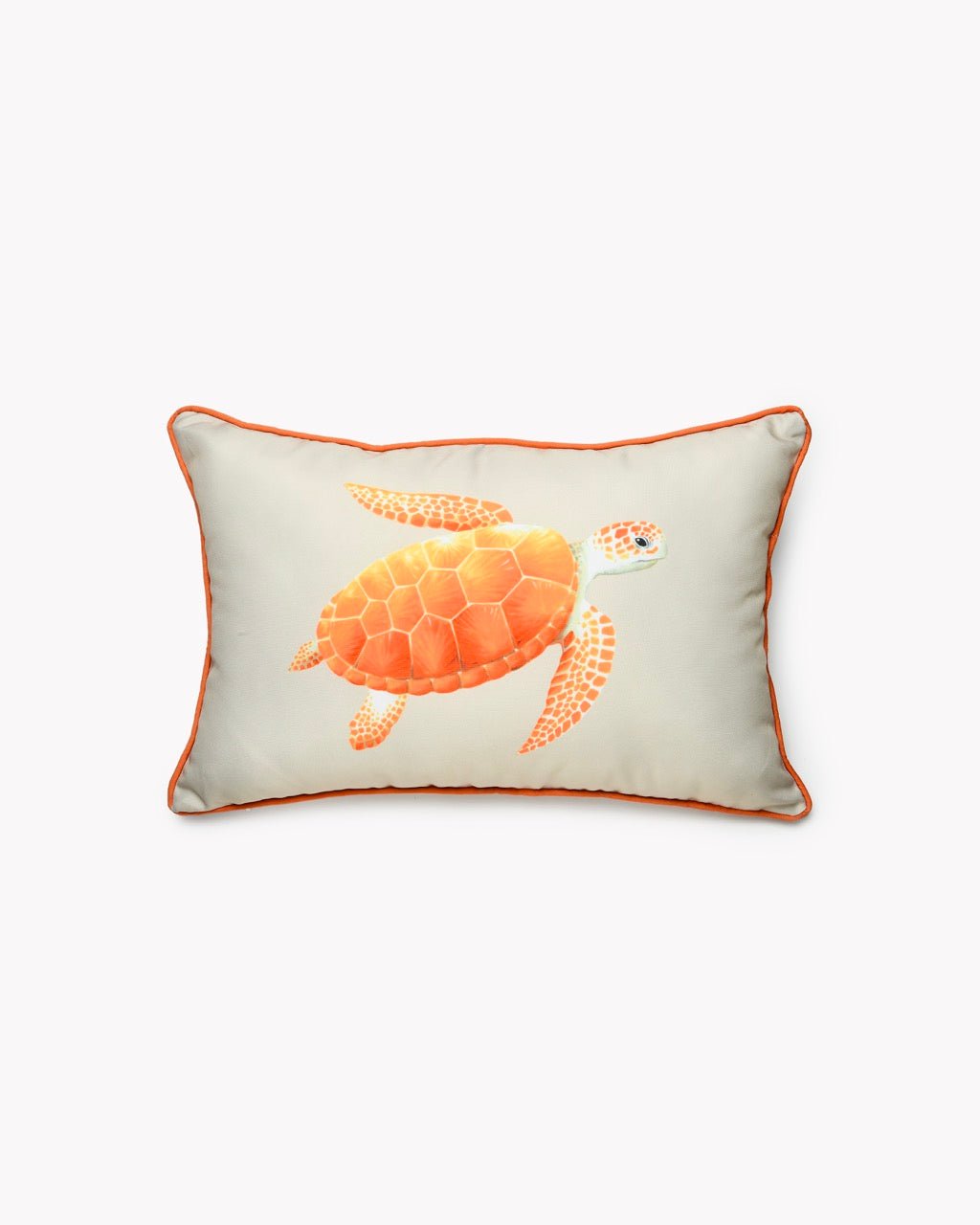 Coussin Rectangle d'Extérieur TORTUE Déperlant 40×60 cm - 3 Coloris - Marinette Saint - Tropez