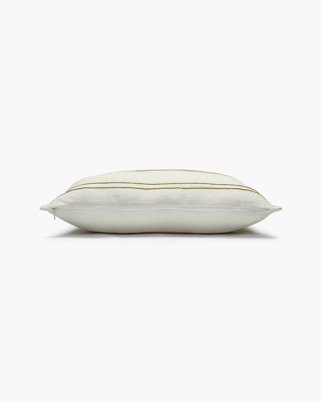 Coussin Rectangle Lin PAVILLON Tissé Rayures - Marinette Saint-Tropez