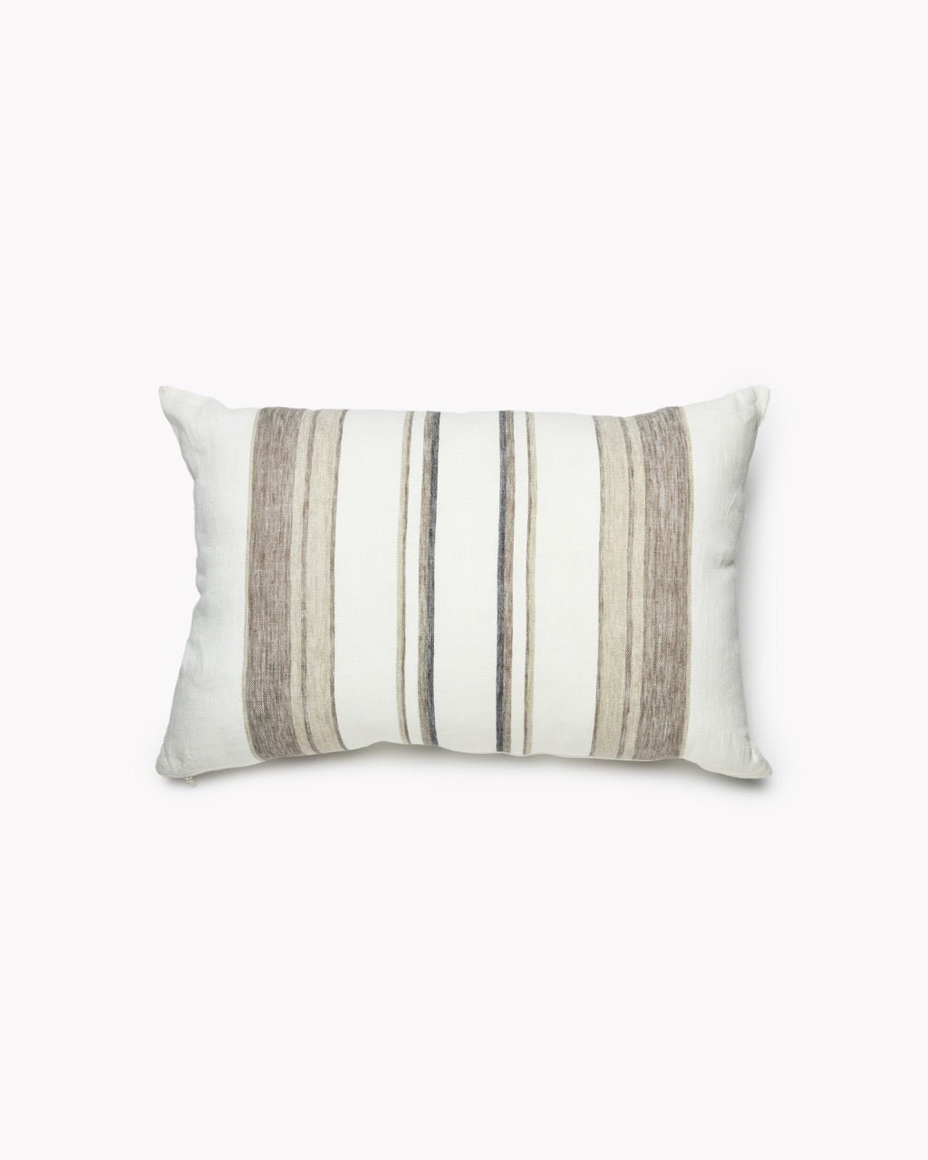 Coussin Rectangle Lin TROCADÉRO Rayures - Marinette Saint-Tropez