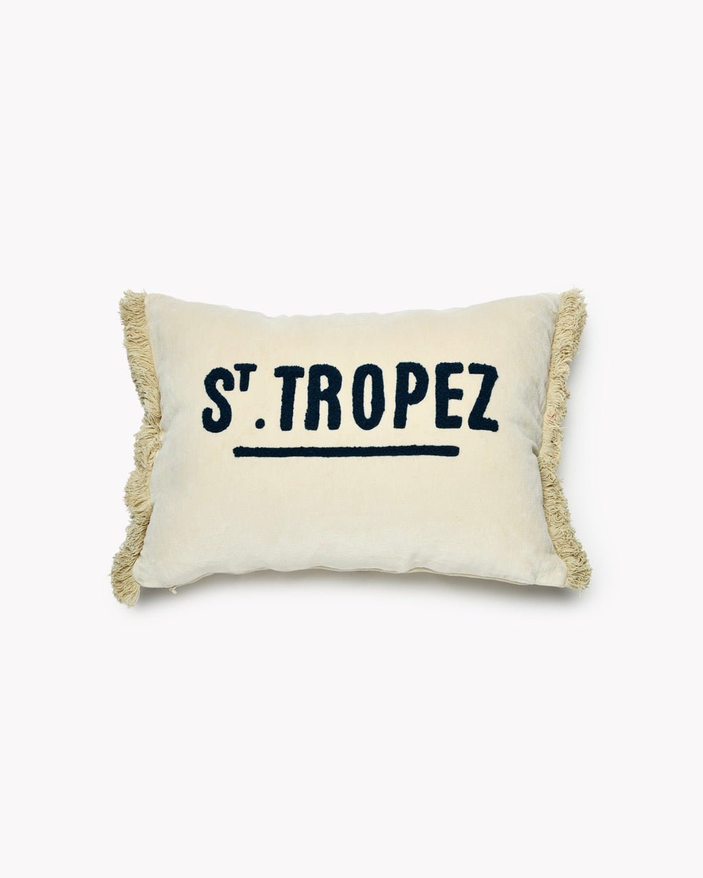 Coussin Rectangle Velours ST. TROPEZ - Marinette Saint-Tropez