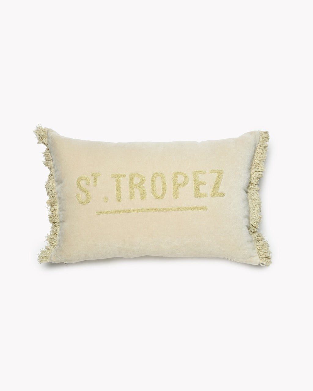 Coussin Rectangle Velours ST. TROPEZ - Marinette Saint-Tropez