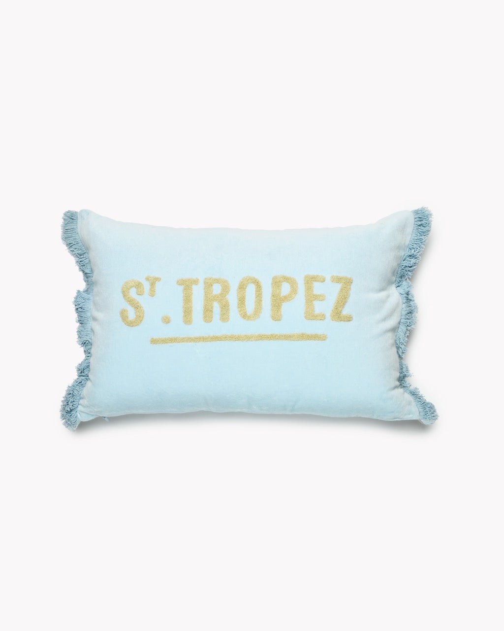 Coussin Rectangle Velours ST. TROPEZ - Marinette Saint-Tropez