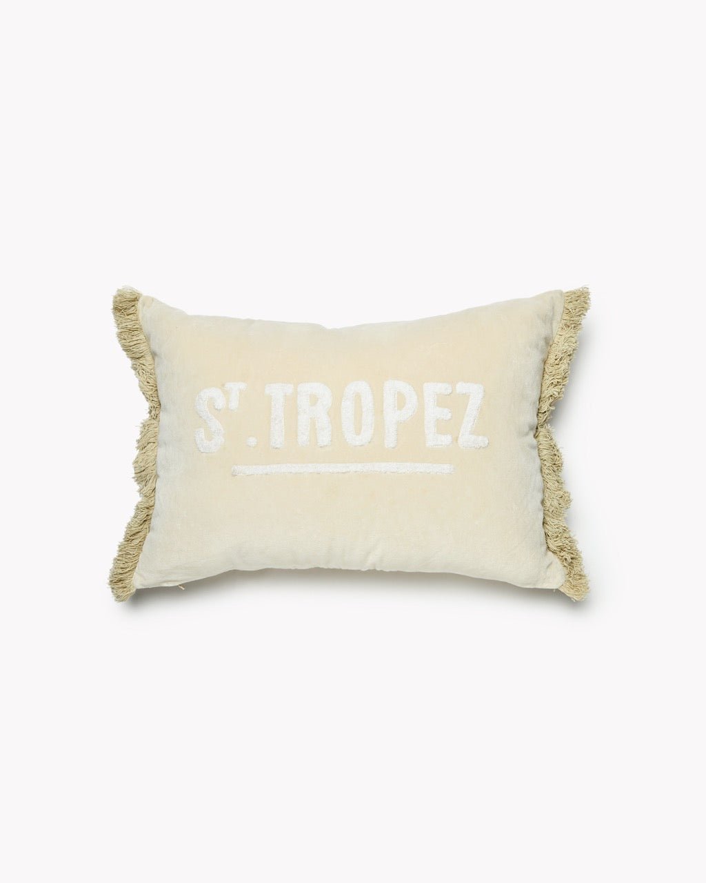 Coussin Rectangle Velours ST. TROPEZ - Marinette Saint-Tropez