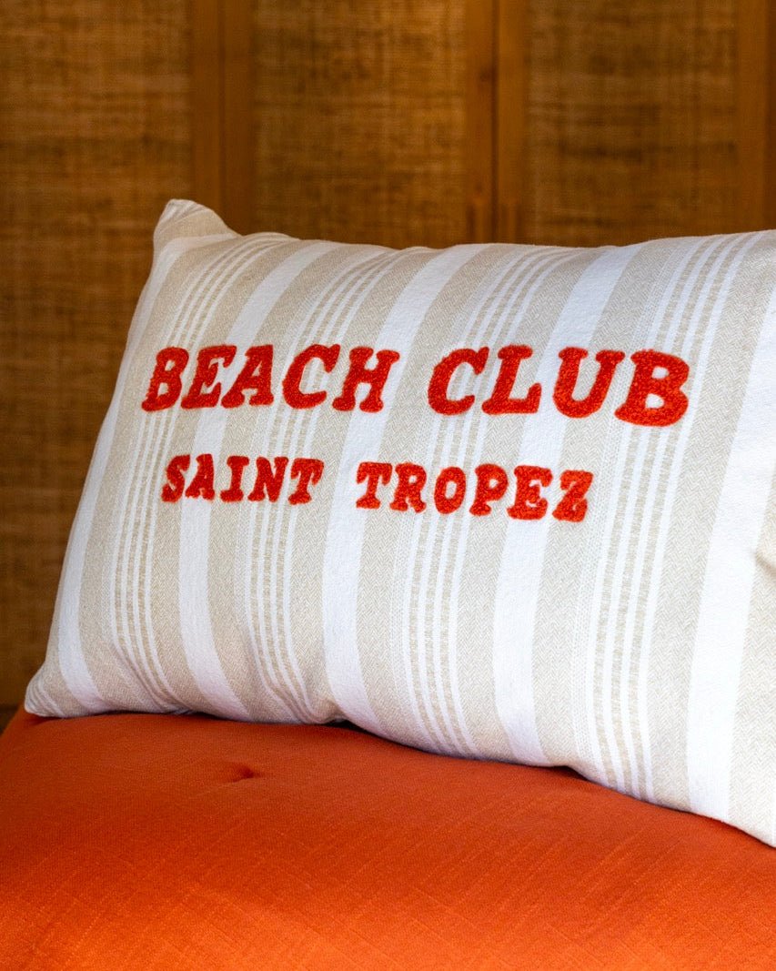 Coussin Rectangulaire Beach Club - Marinette Saint-Tropez