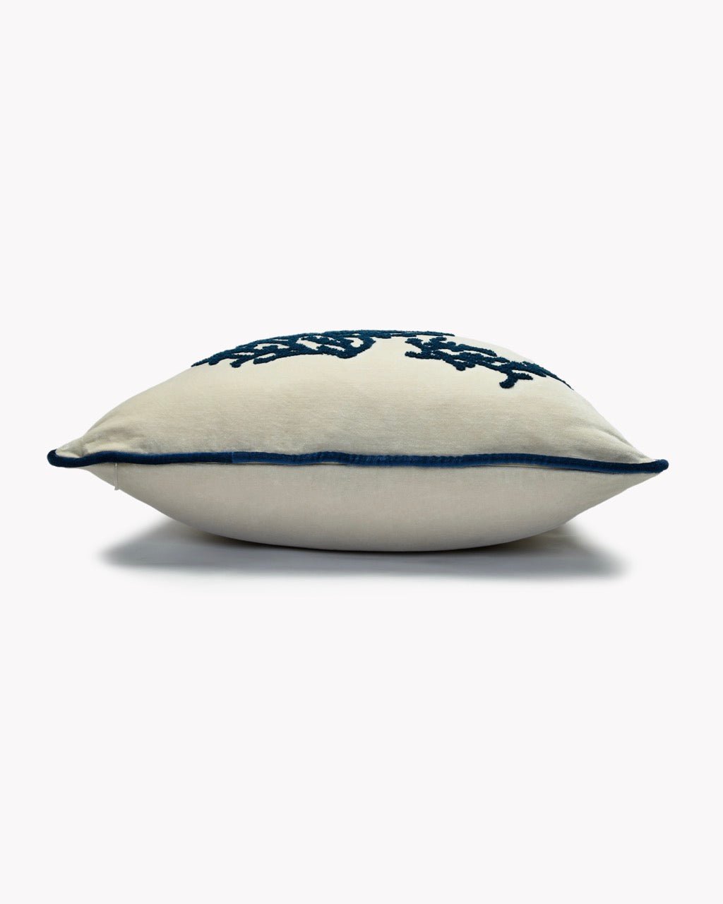 Coussin Velours Étoile Corail - Marinette Saint-Tropez