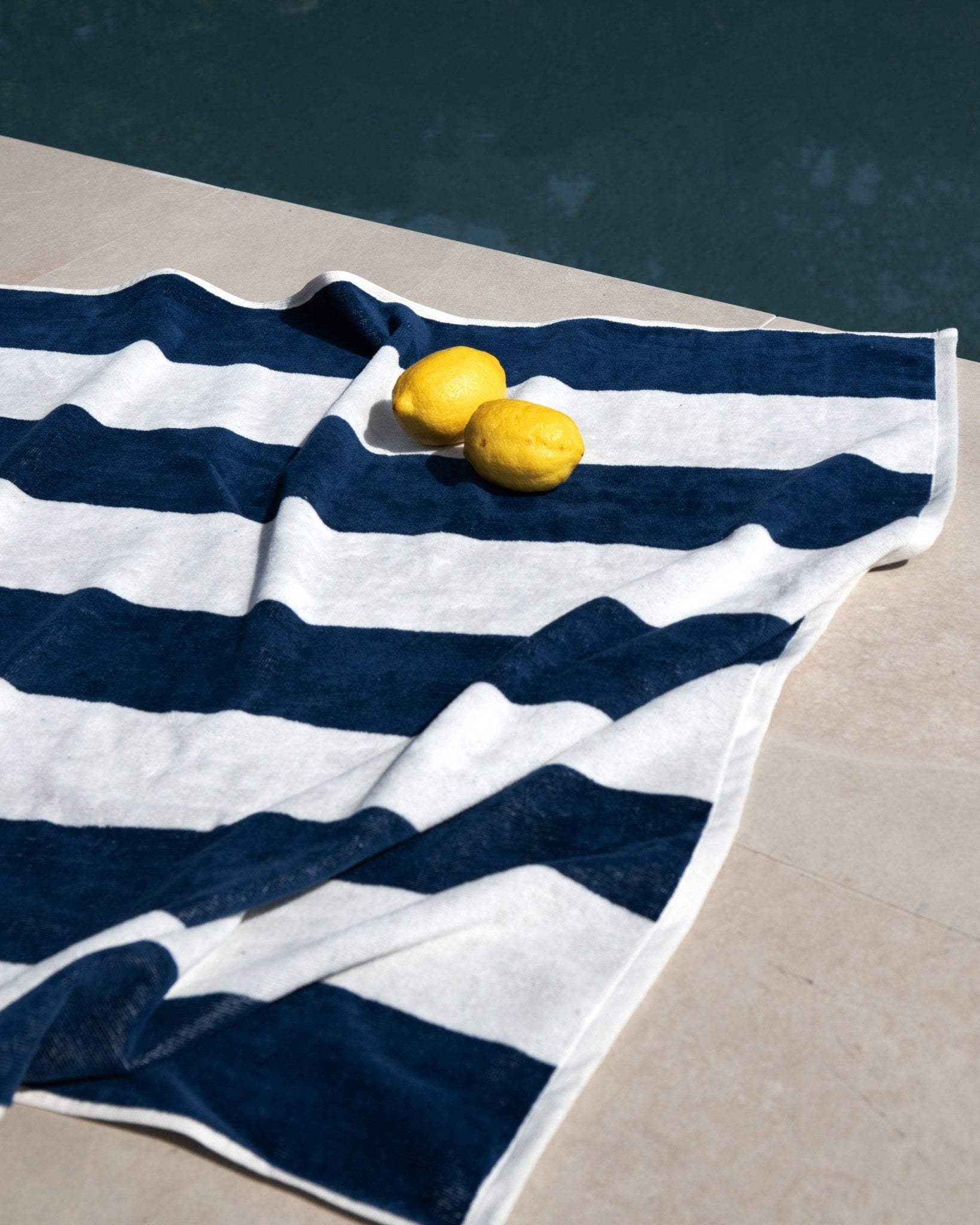 Drap de Bain Velours Régate 450g/m² 100x200cm - Marinette Saint - Tropez