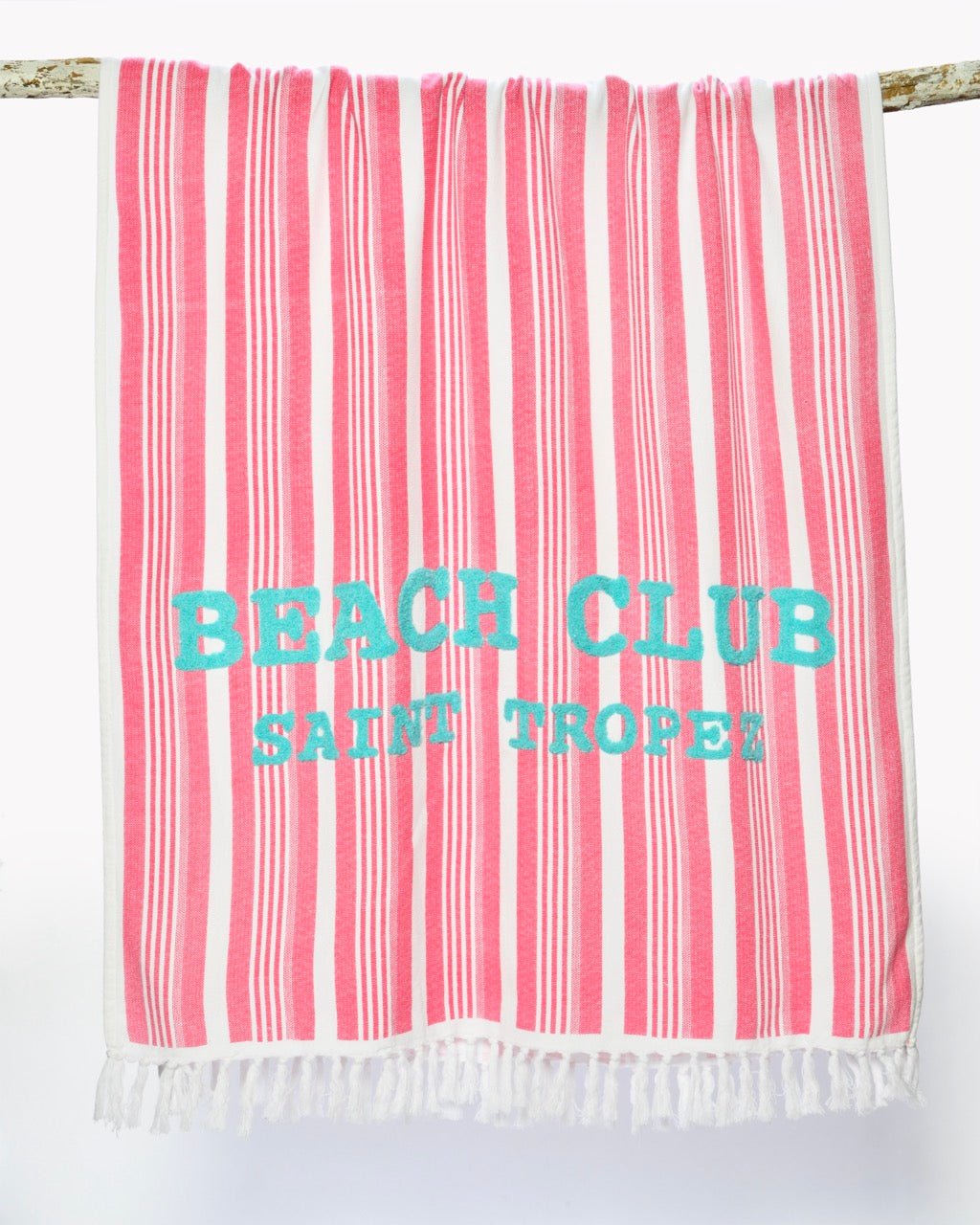Fouta Bayadère Tufté Rayures - Marinette Saint-Tropez