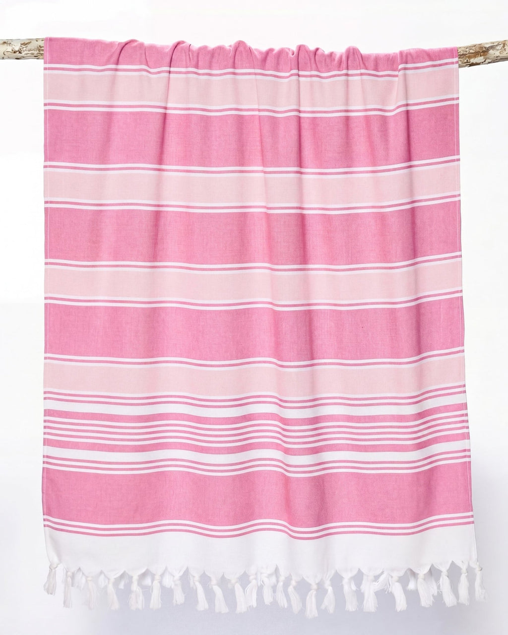 Fouta Éponge ÉQUIPAGE - 100% Coton Rayures Bicolores 90×190 cm - Marinette Saint - Tropez