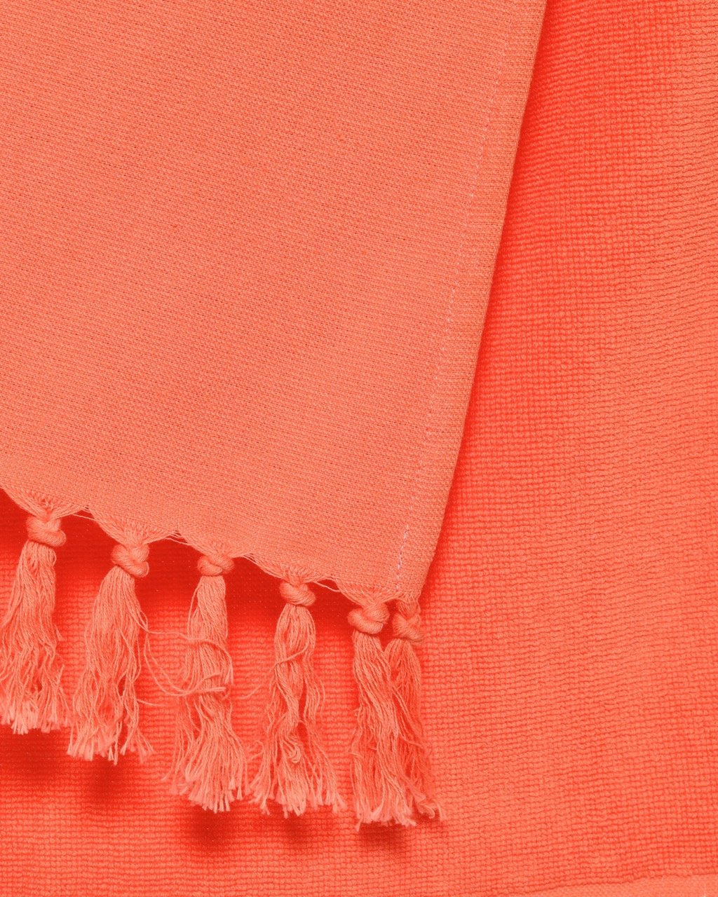 Fouta Éponge HELLO WEEKEND - 100% Coton Lettrage Tufté 90×190 cm - Marinette Saint - Tropez