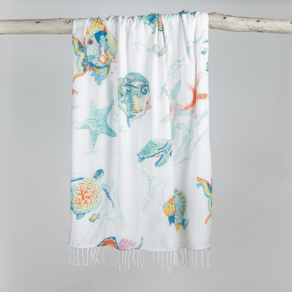 fouta luxe Aquatic - Marinette Saint - Tropez