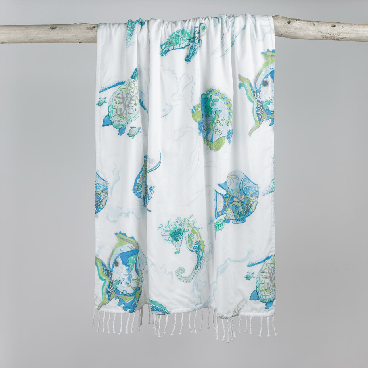 fouta luxe Aquatic - Marinette Saint - Tropez