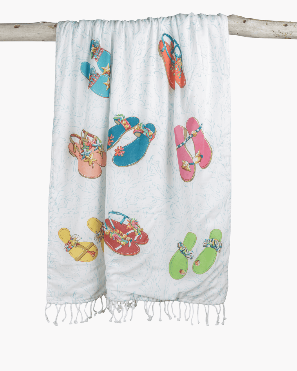 Fouta luxe Brasilia face éponge & coton, confort haut de gamme - Marinette Saint - Tropez