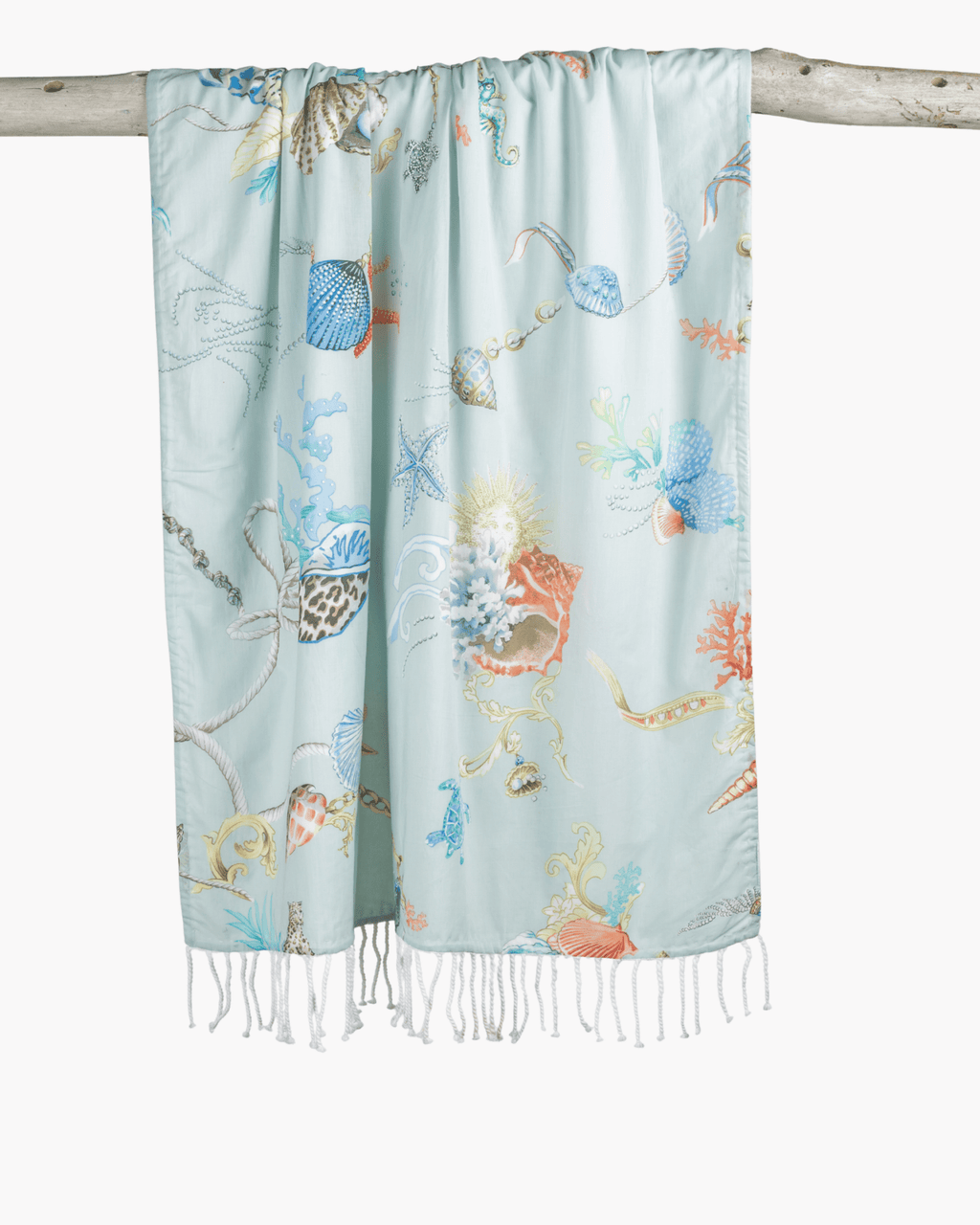 Fouta luxe Mécikas face éponge & coton confort haut de gamme - Marinette Saint - Tropez