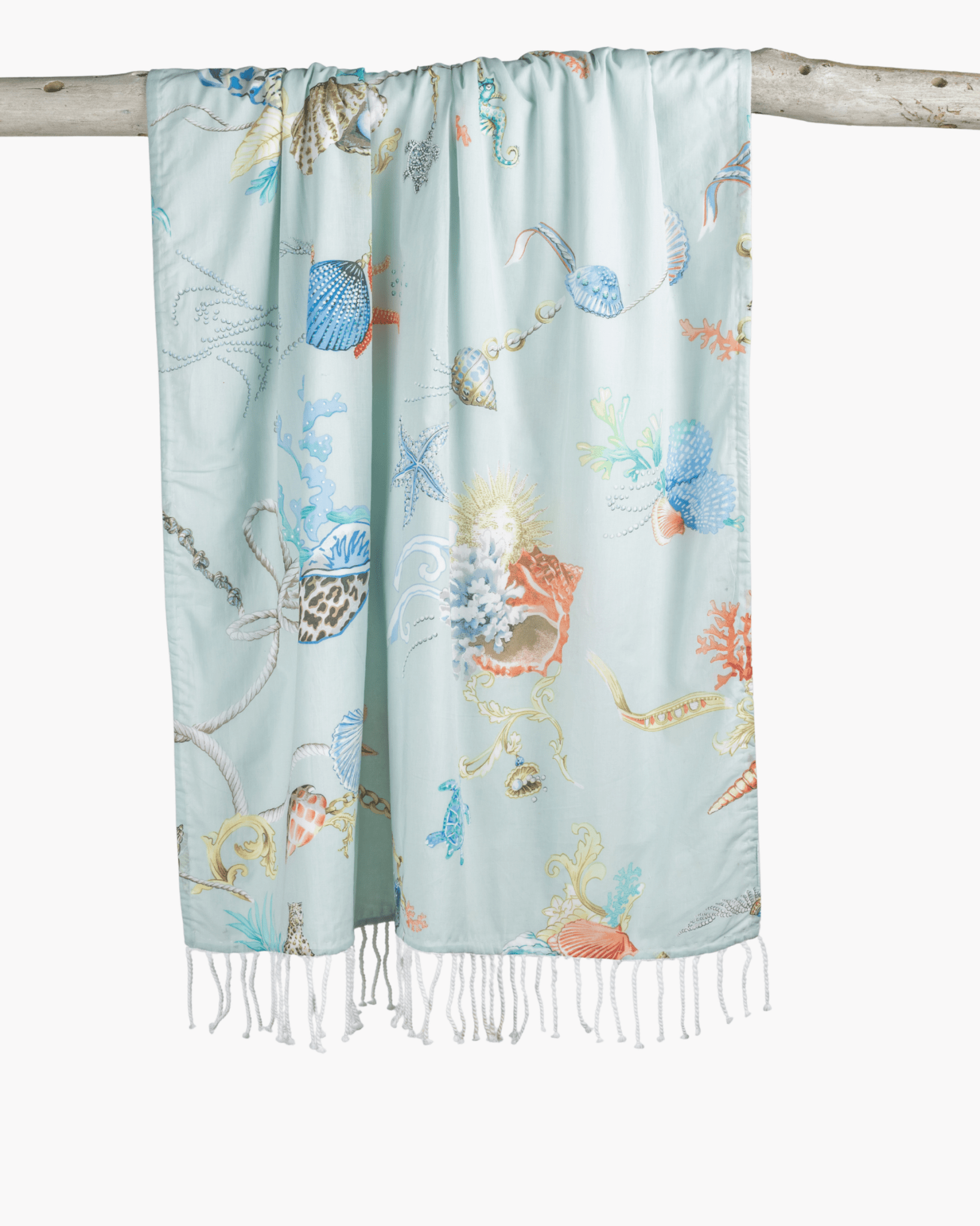 Fouta luxe Mécikas face éponge & coton confort haut de gamme - Marinette Saint - Tropez