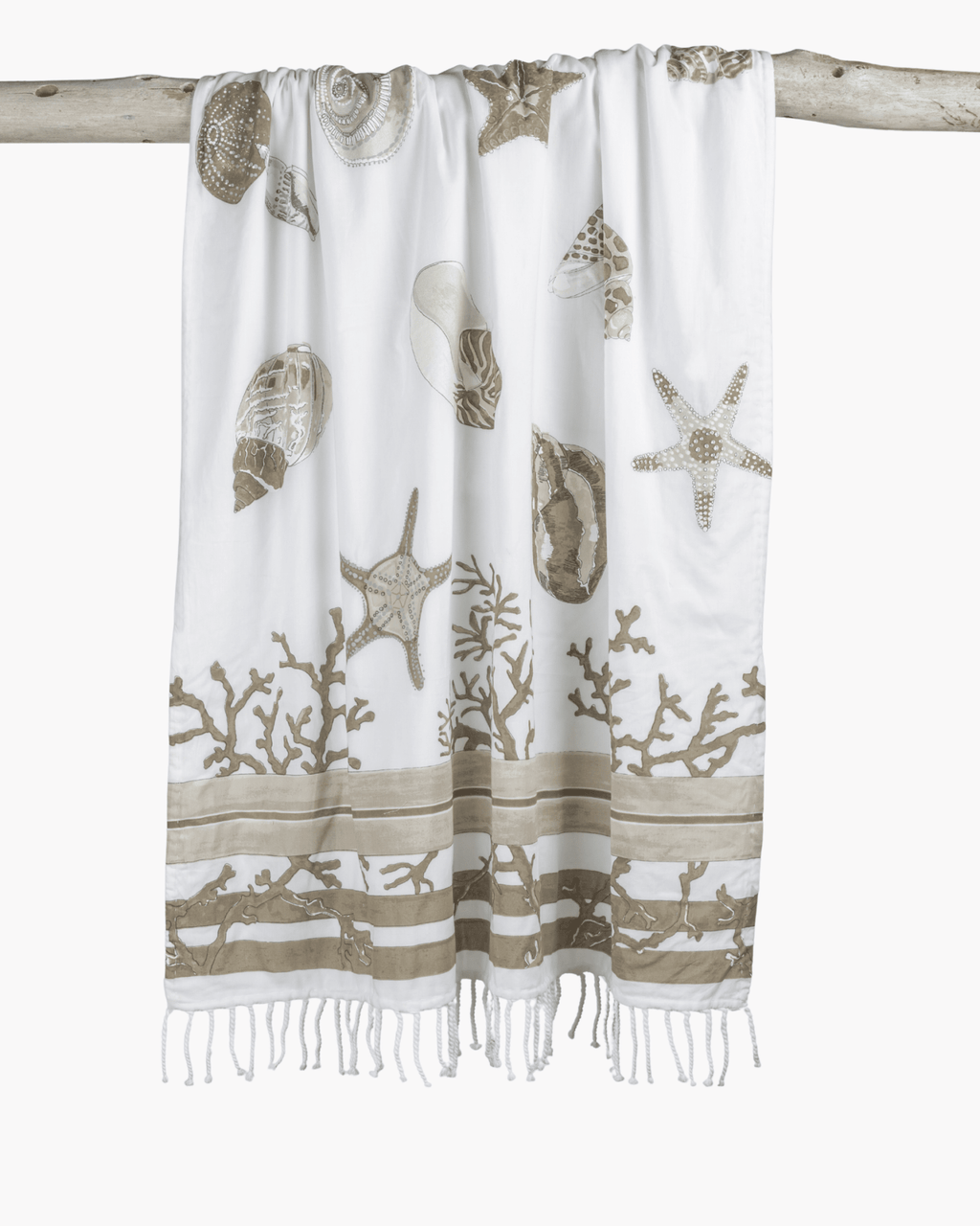 Fouta luxe Palavas face éponge & coton confort haut de gamme - Marinette Saint - Tropez