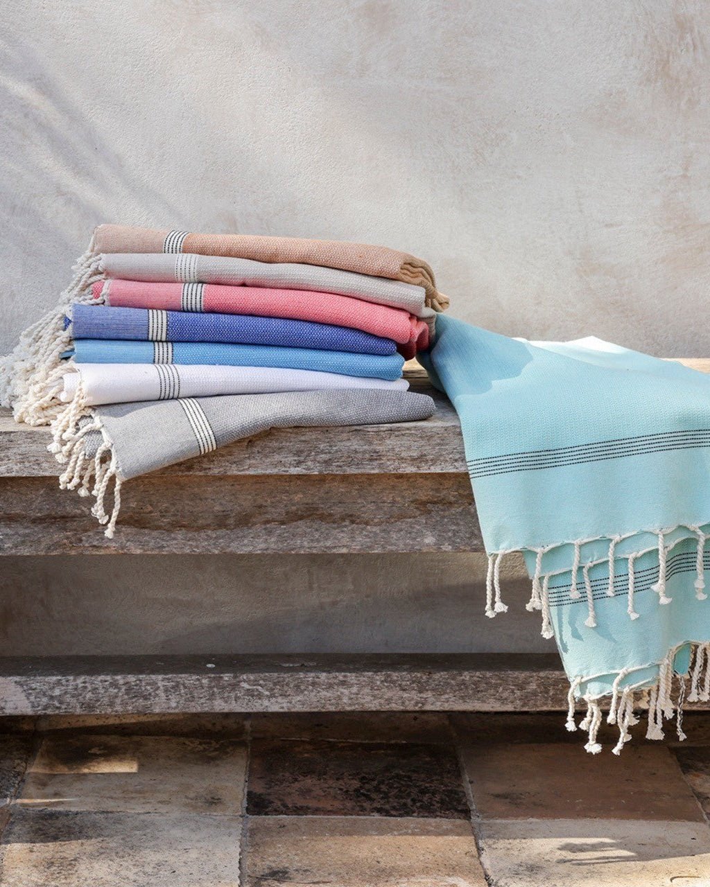 Fouta nid d'abeille Monastir - Marinette Saint-Tropez