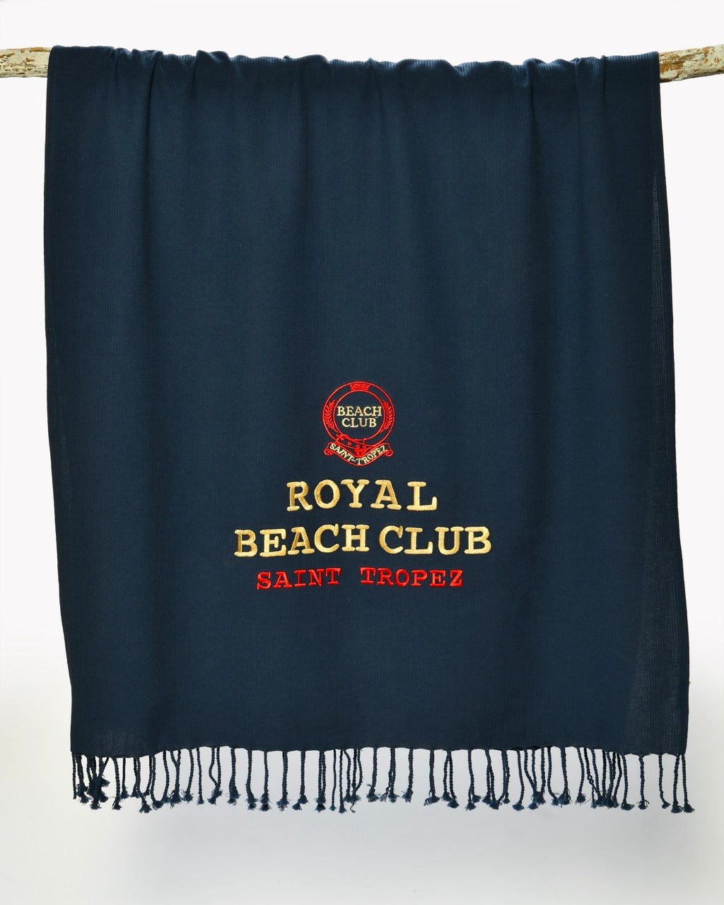 Fouta Nid d'Abeille ROYAL BEACH CLUB - Marinette Saint-Tropez