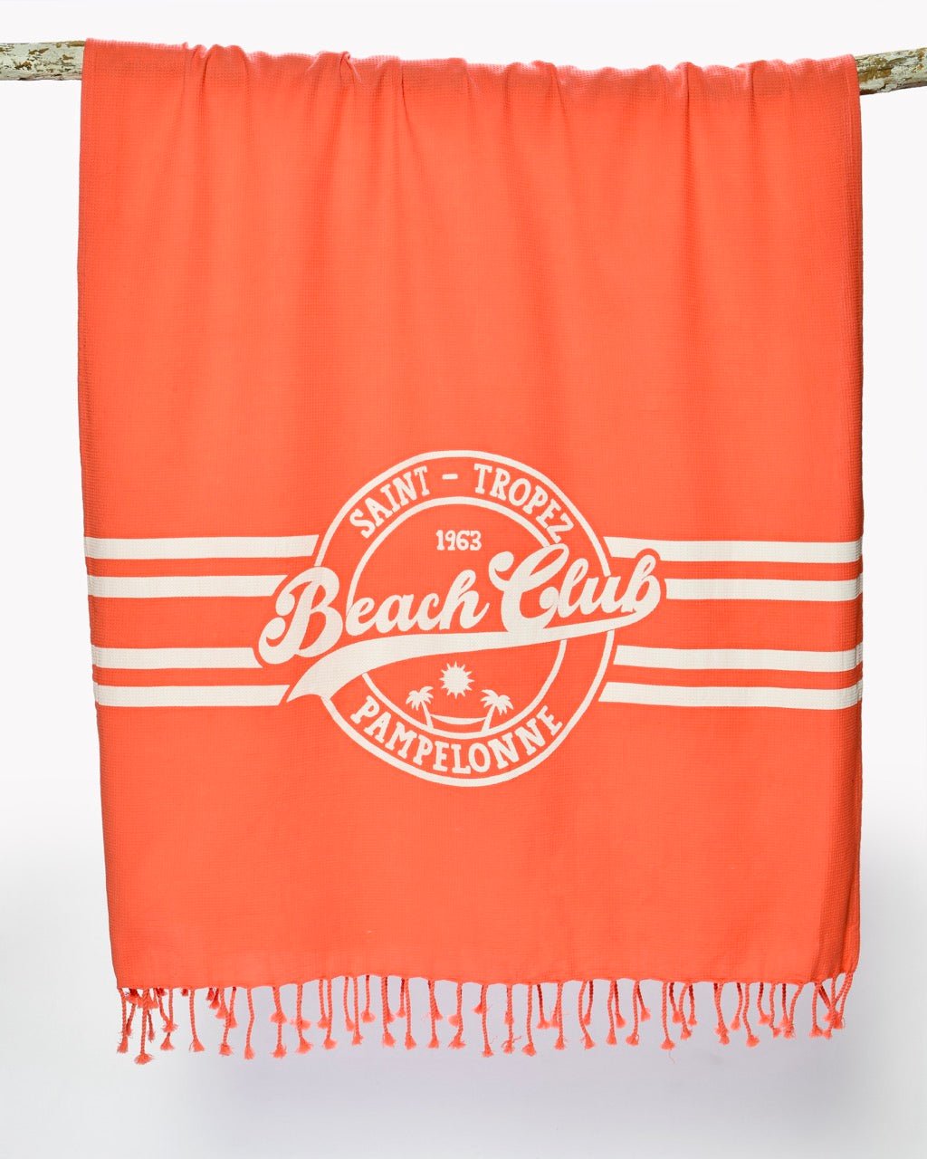 Foutas en nid d'abeille FAMOUS - 100% coton 90x190cm - Marinette Saint - Tropez