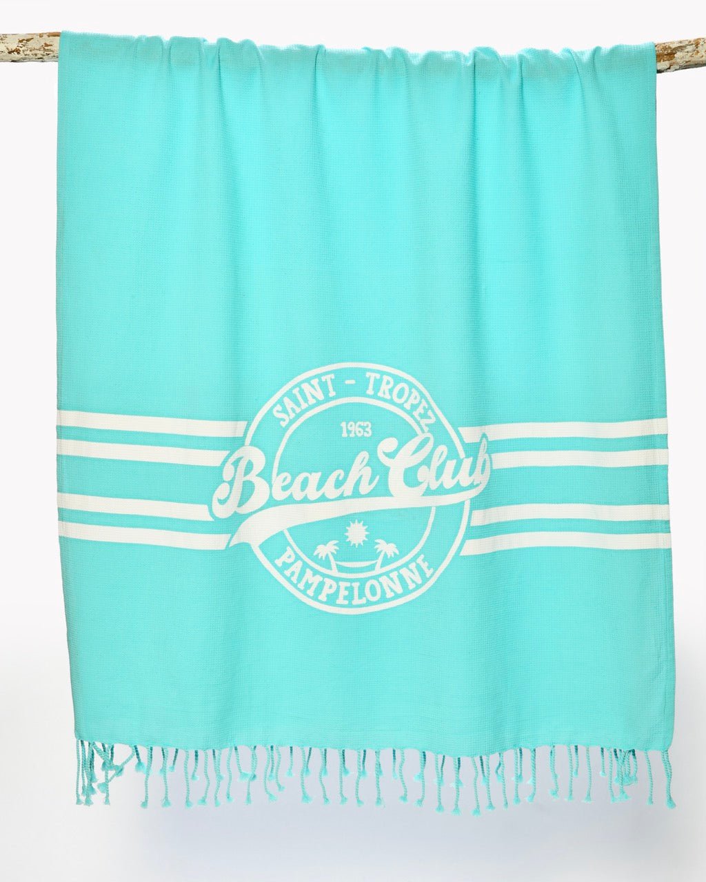 Foutas en nid d'abeille FAMOUS - 100% coton 90x190cm - Marinette Saint - Tropez