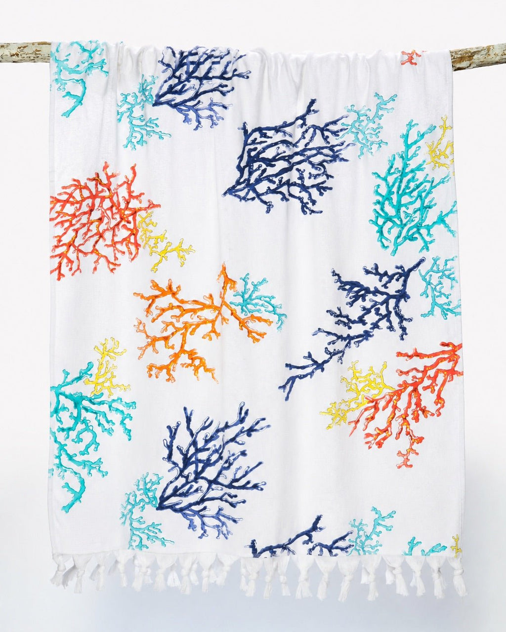 Foutas éponge Canoubier print 100% coton - 90x190cm - Marinette Saint - Tropez