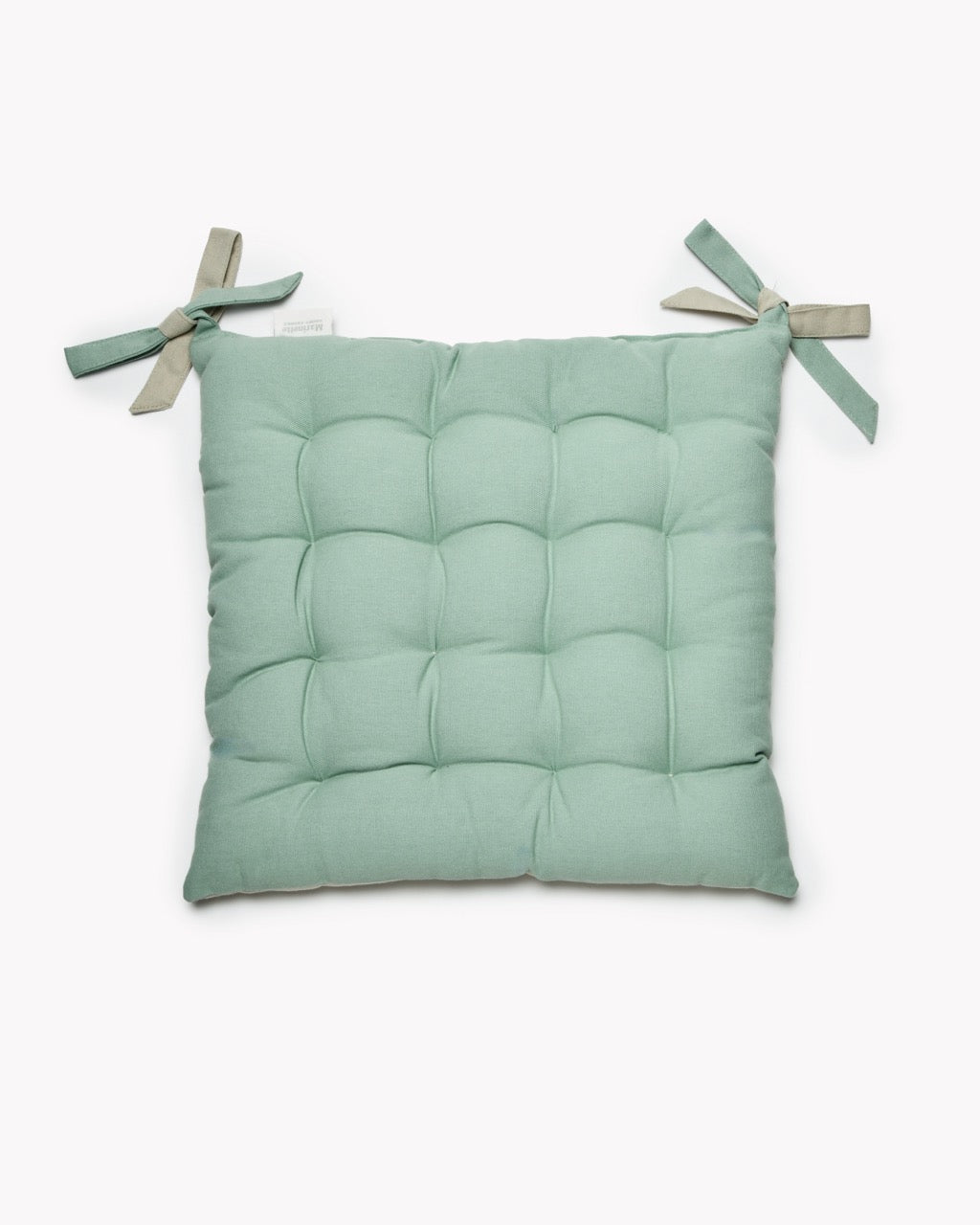 Galette de Chaise Carrée Bristol 100% Coton | 40x40cm - Marinette Saint - Tropez