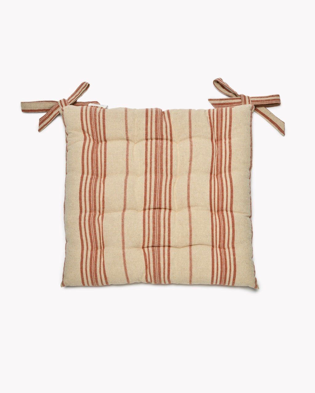 Galette de chaise Patio 100% Coton - Carré 40x40cm - Marinette Saint - Tropez